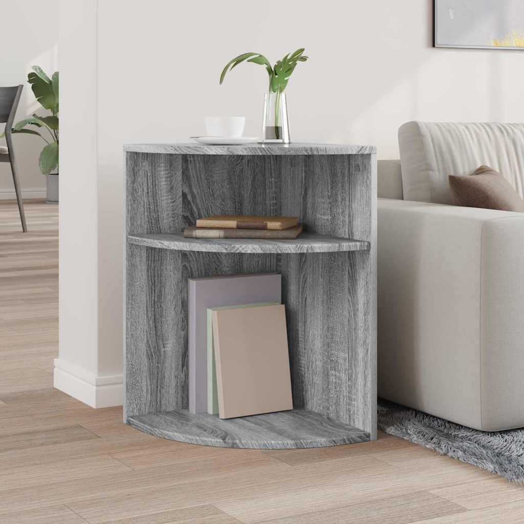 Beistelltisch Graues Sonoma 39,7 x 39,7 x 60 cm Holzwerkstoff