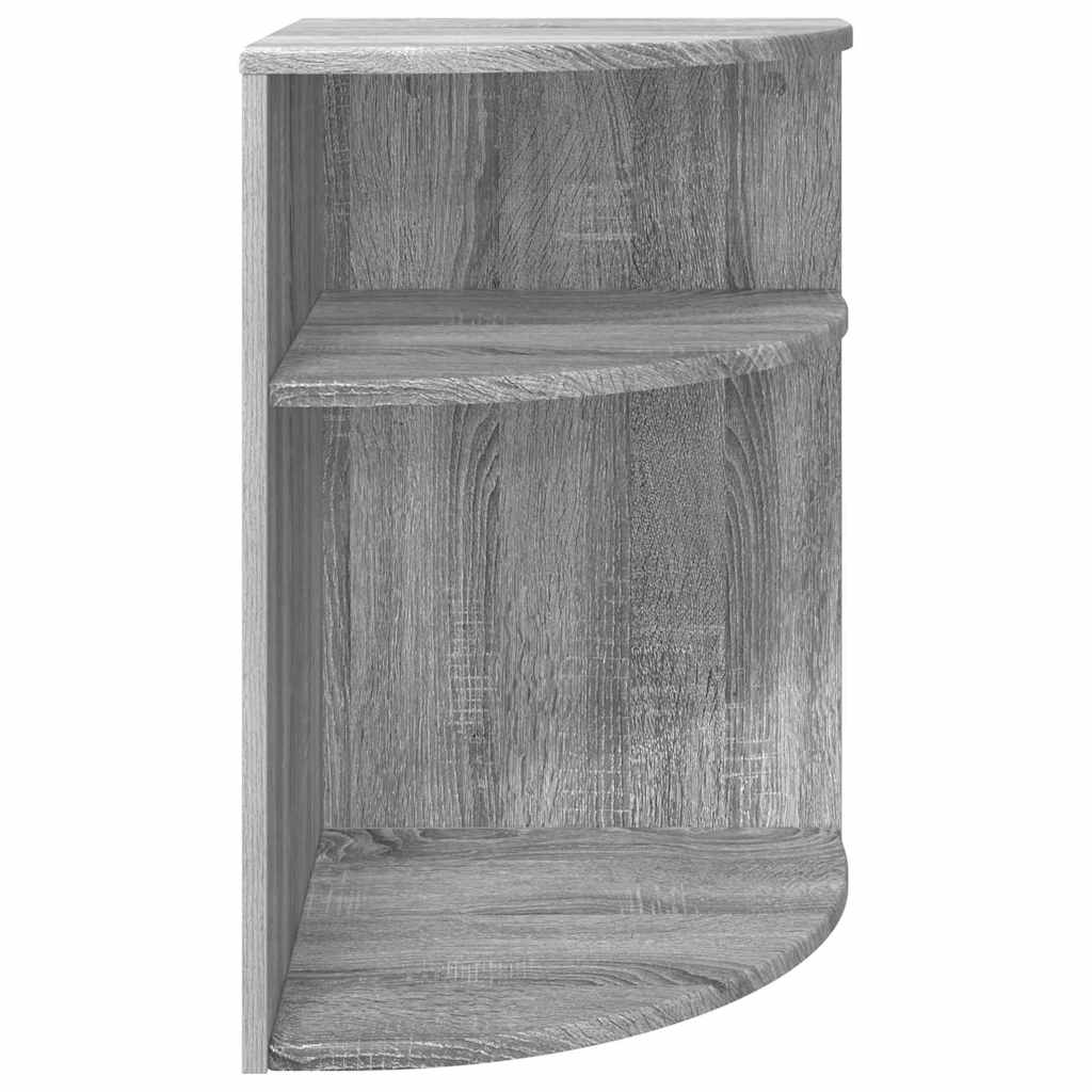 Beistelltisch Graues Sonoma 39,7 x 39,7 x 60 cm Holzwerkstoff