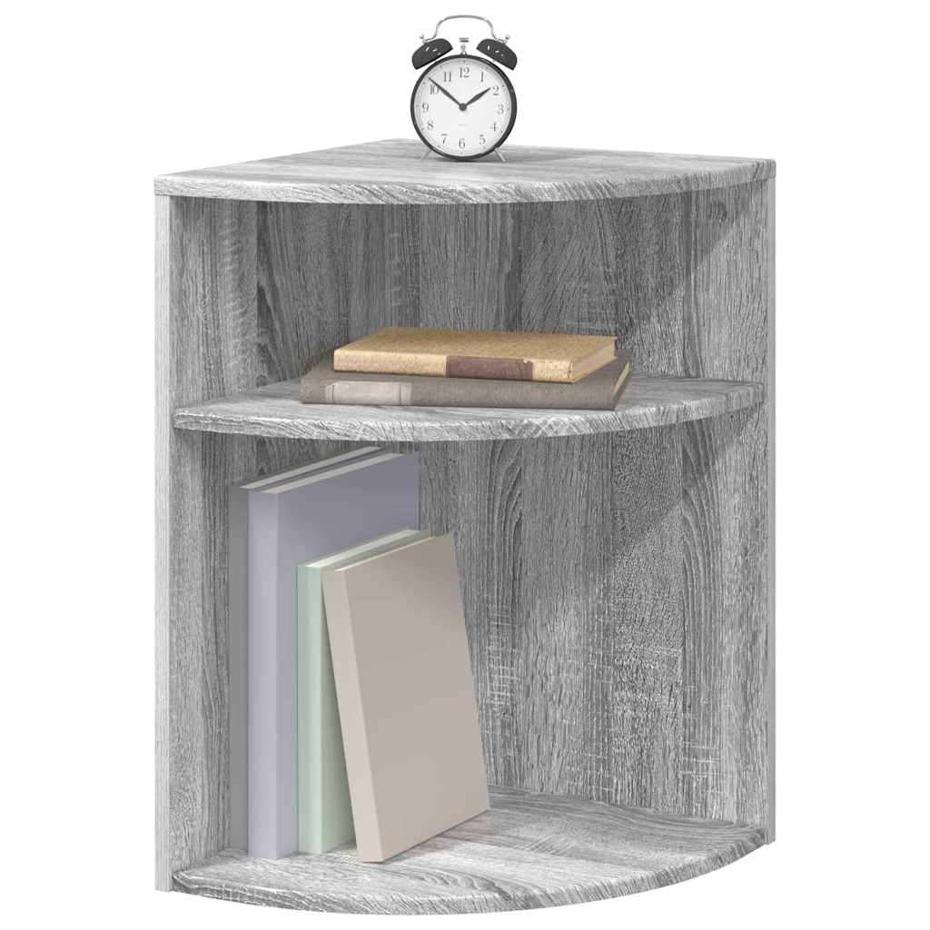 Beistelltisch Graues Sonoma 39,7 x 39,7 x 60 cm Holzwerkstoff