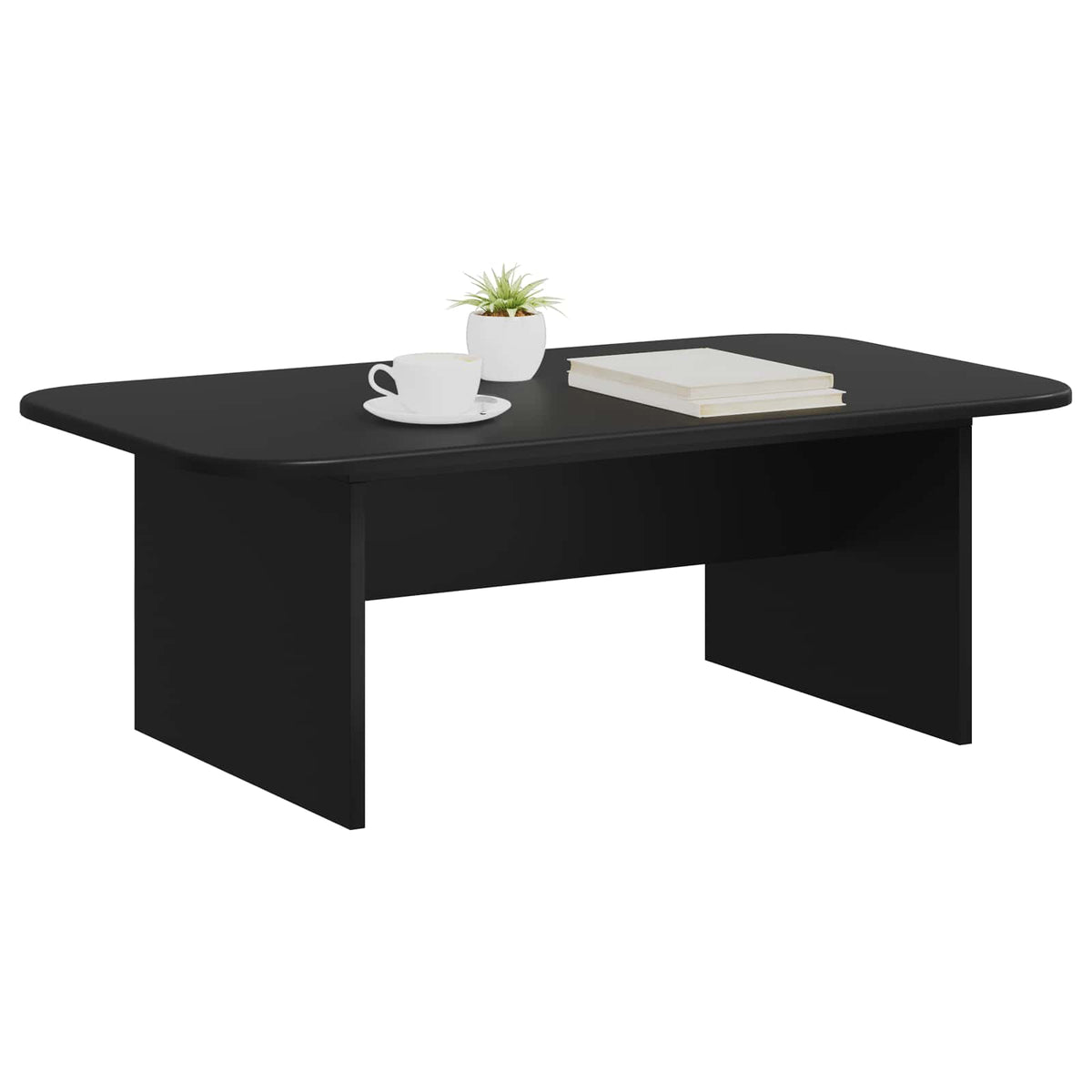 Couchtisch Schwarz 93 x 53 x 33 cm Holzwerkstoff