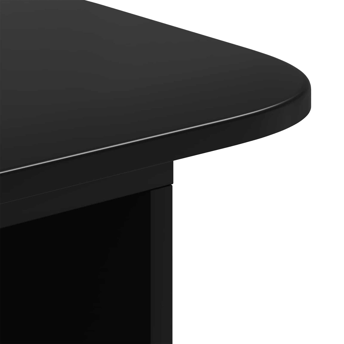Konsolentisch Schwarz 93 x 40 x 75 cm Holzwerkstoff