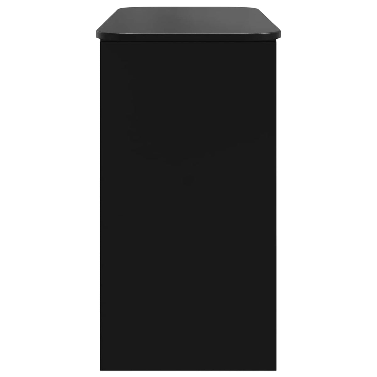 Konsolentisch Schwarz 93 x 40 x 75 cm Holzwerkstoff