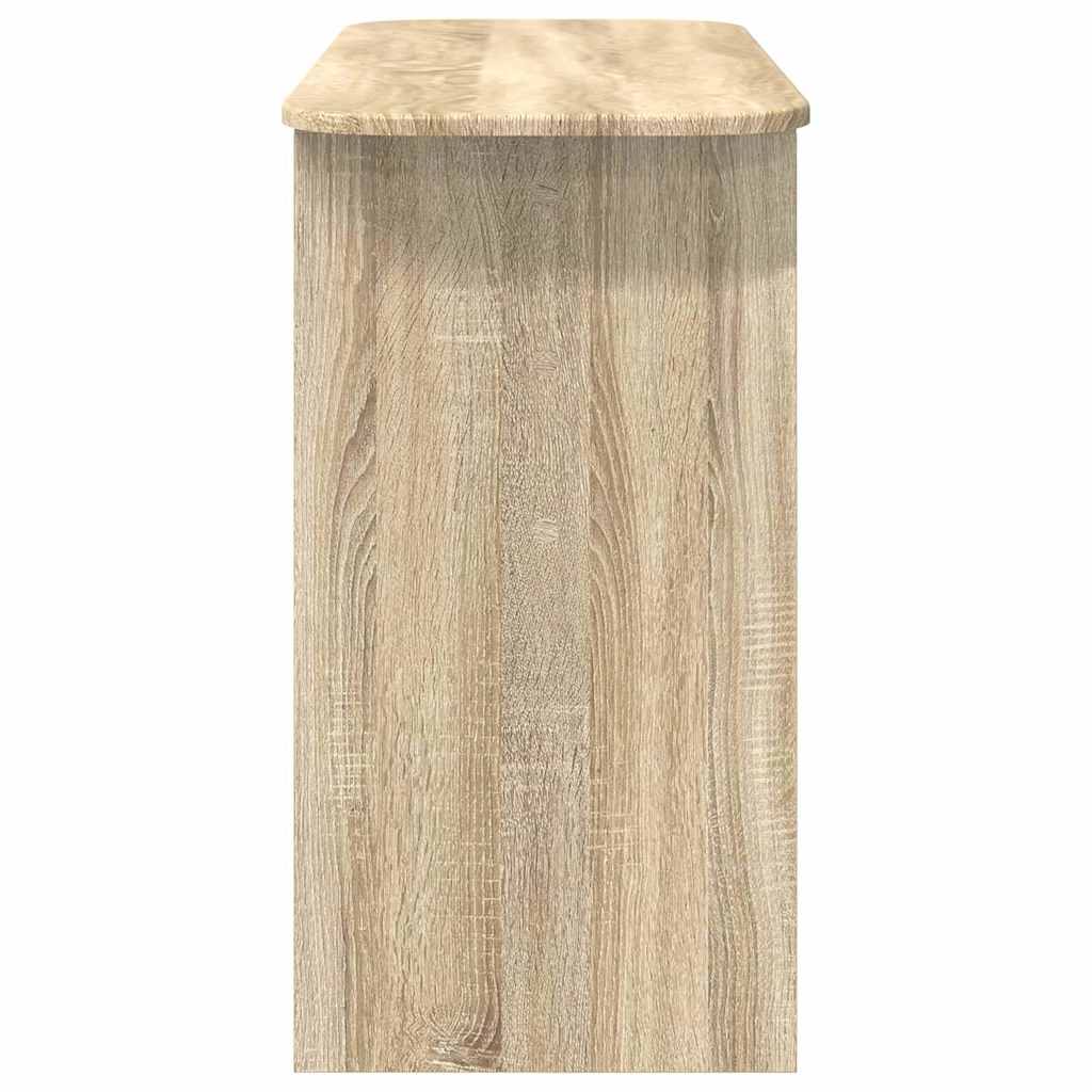 Konsolentisch Sonoma-Eiche 93 x 40 x 75 cm Holzwerkstoff