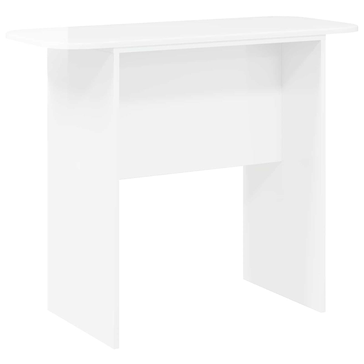Konsolentisch Hochglanz Weiß 93 x 40 x 75 cm Holzwerkstoff