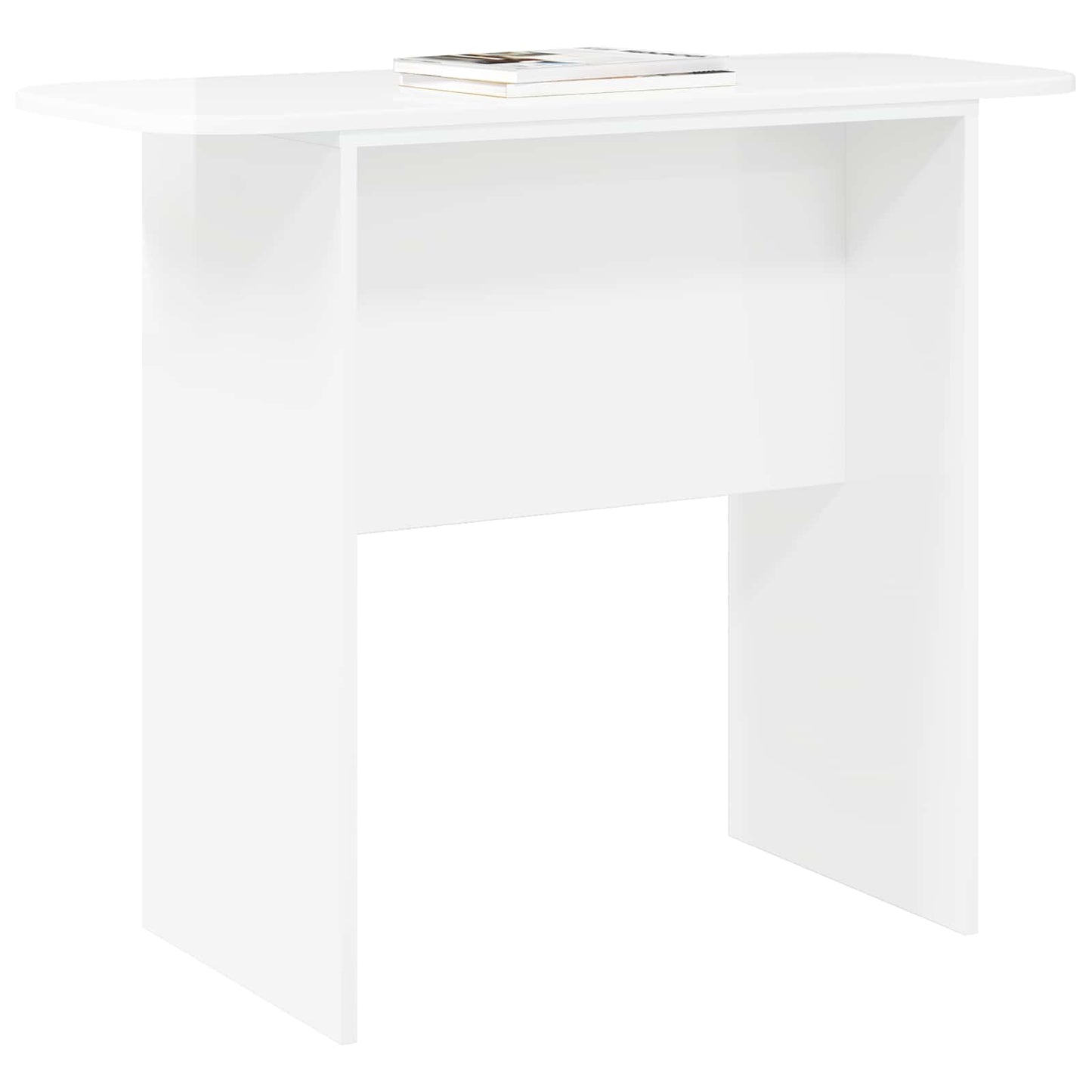 Konsolentisch Hochglanz Weiß 93 x 40 x 75 cm Holzwerkstoff