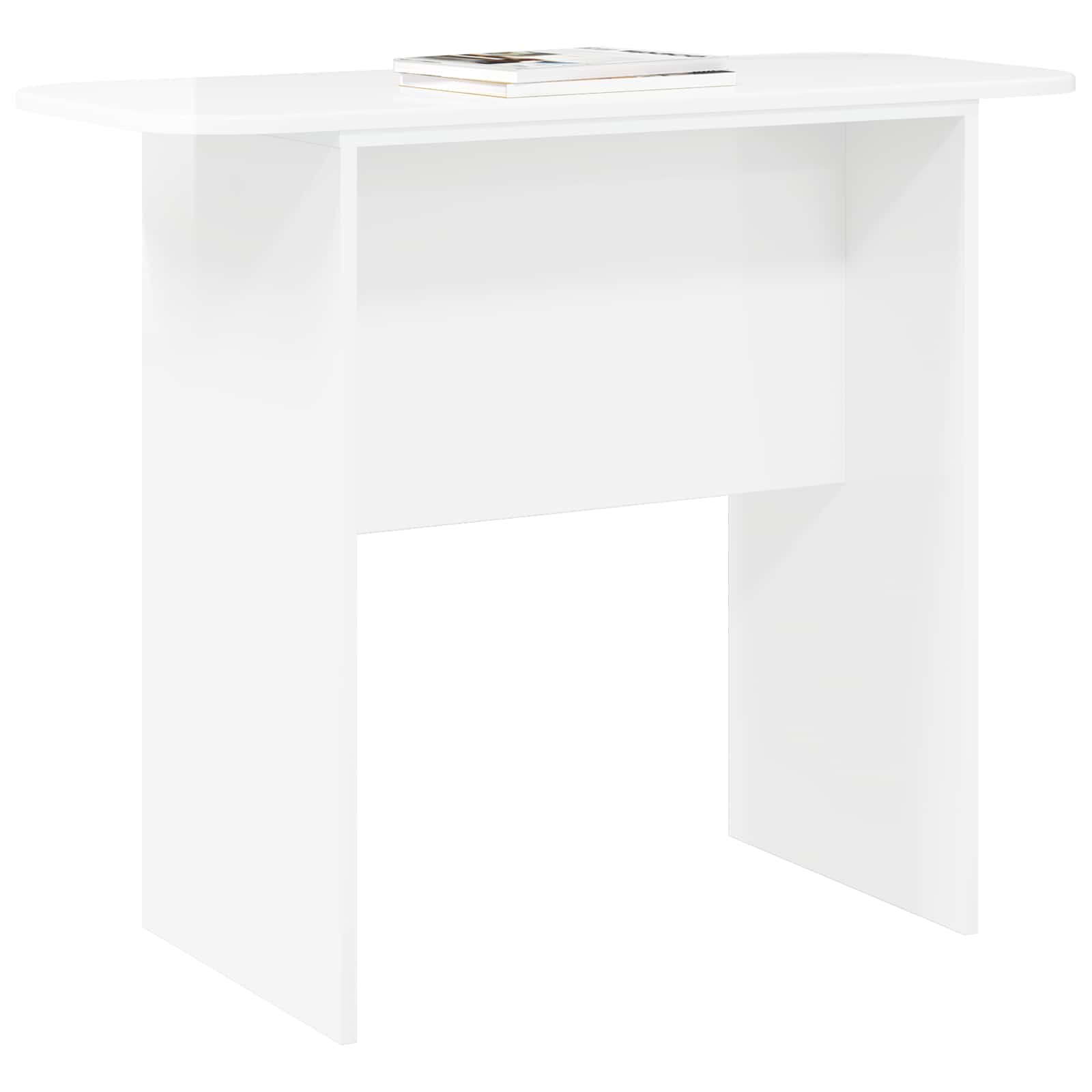Konsolentisch Hochglanz Weiß 93 x 40 x 75 cm Holzwerkstoff