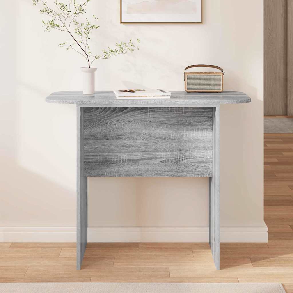 Konsolentisch Sonoma-Grau 93 x 40 x 75 cm Holzwerkstoff