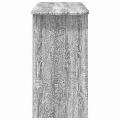 Konsolentisch Sonoma-Grau 93 x 40 x 75 cm Holzwerkstoff
