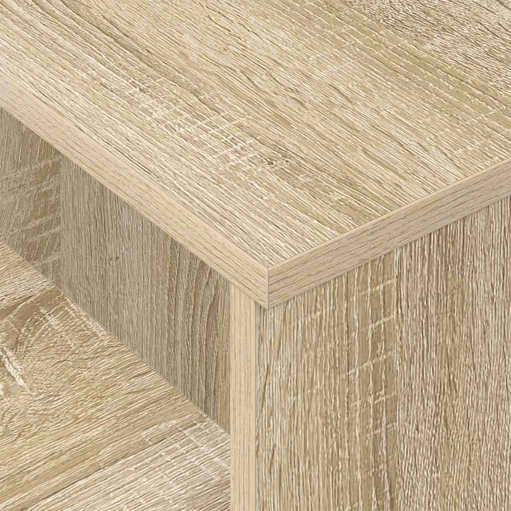 Konsolentisch Sonoma-Eiche 91,5 x 35 x 38,5 cm Holzwerkstoff
