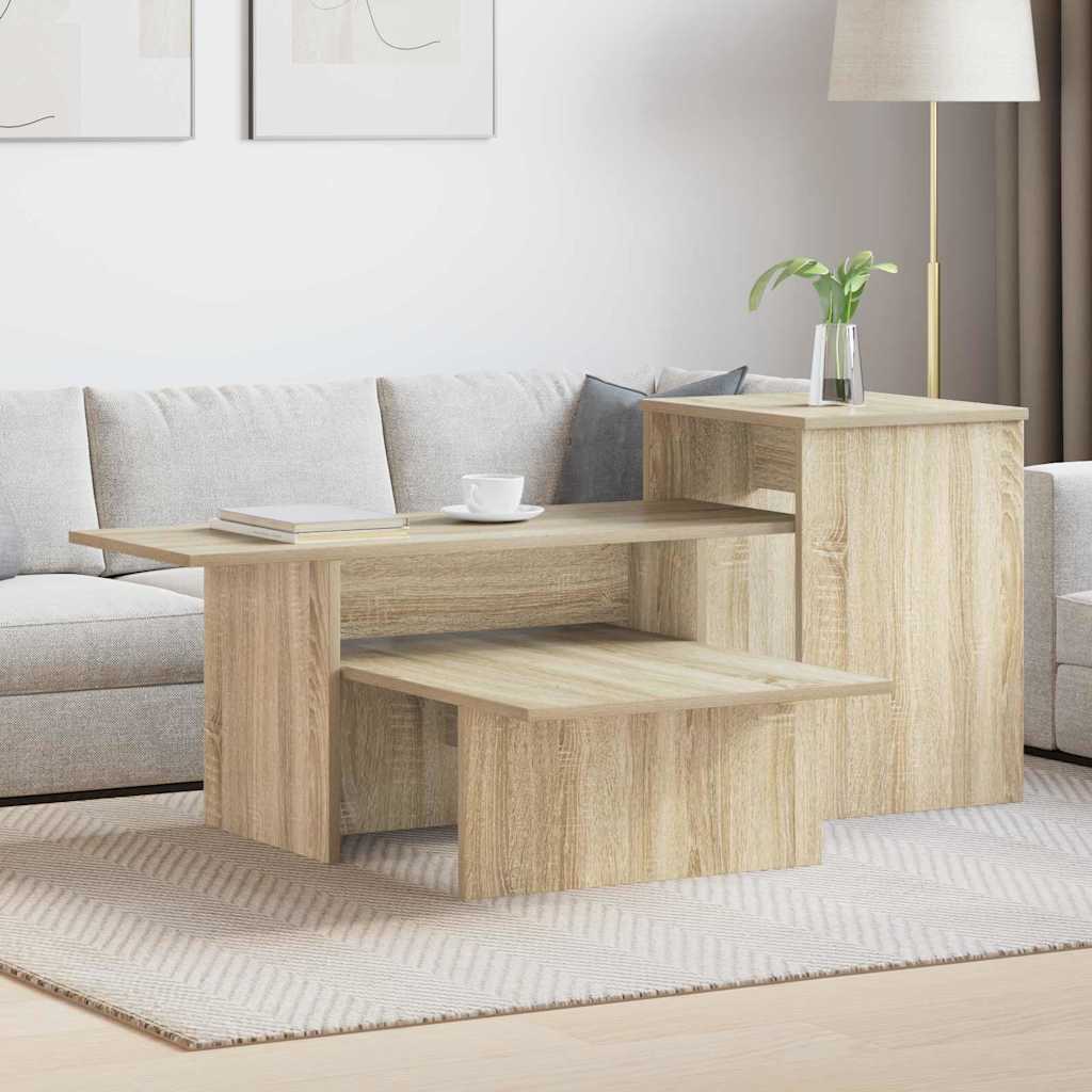 Konsolentisch Sonoma-Eiche 91,5 x 35 x 38,5 cm Holzwerkstoff