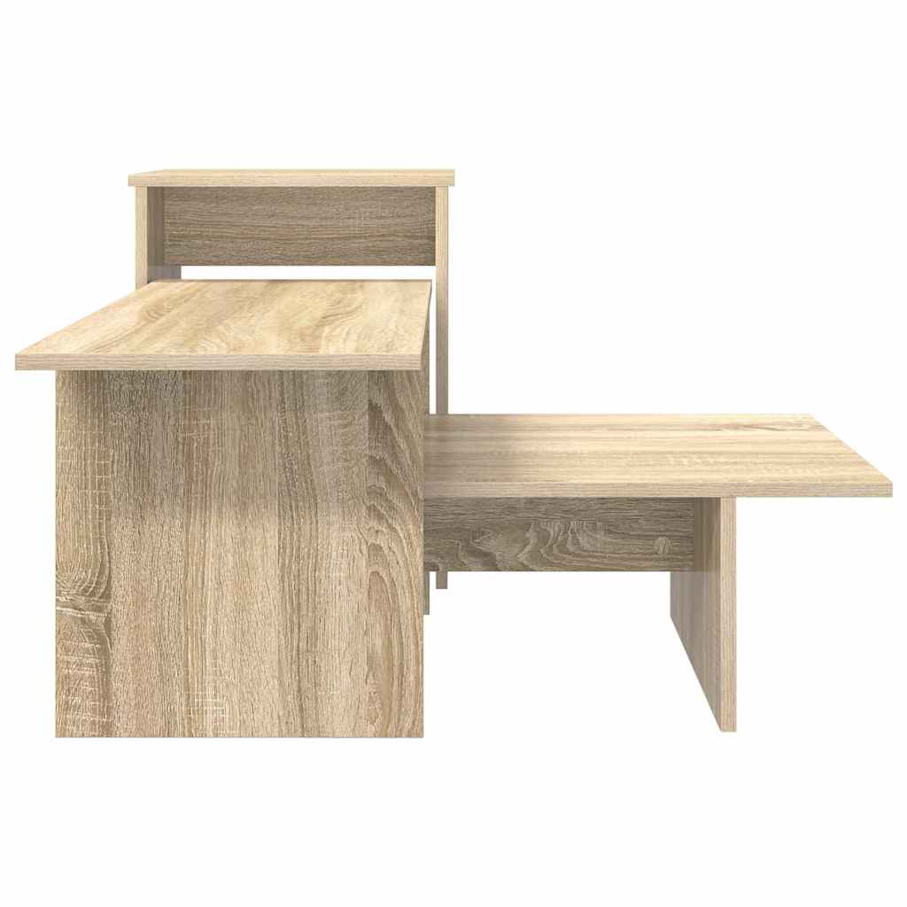 Konsolentisch Sonoma-Eiche 91,5 x 35 x 38,5 cm Holzwerkstoff