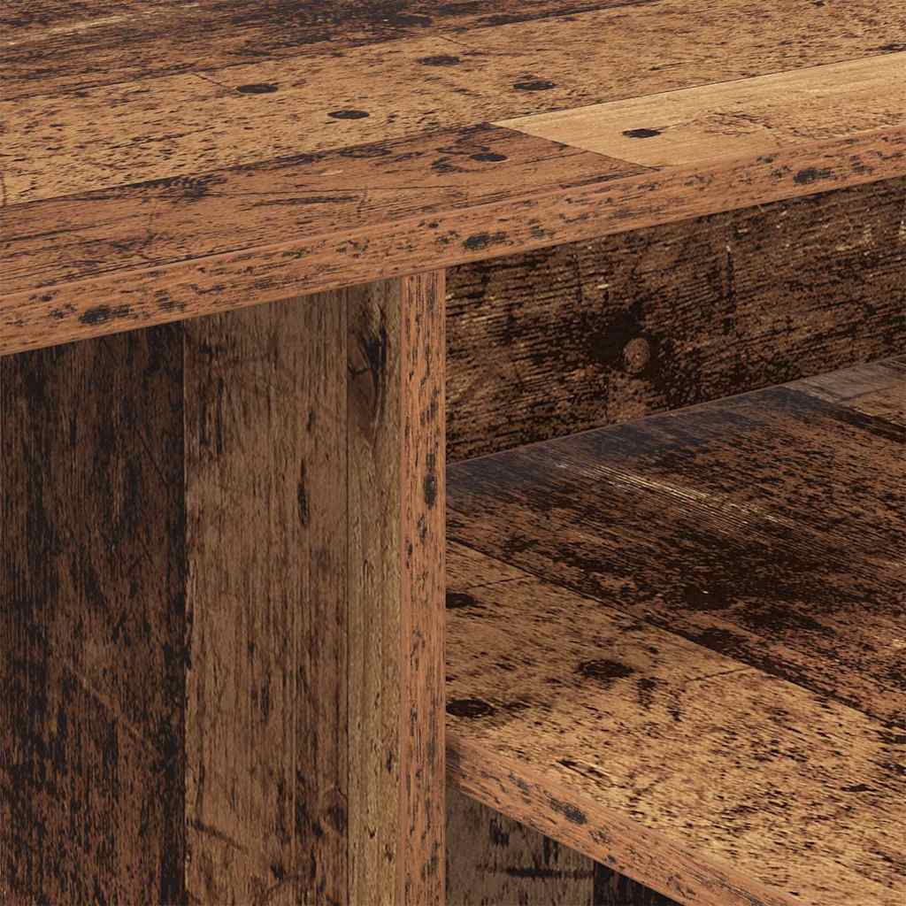 Konsolentisch Altholz 91,5 x 35 x 38,5 cm Holzwerkstoff