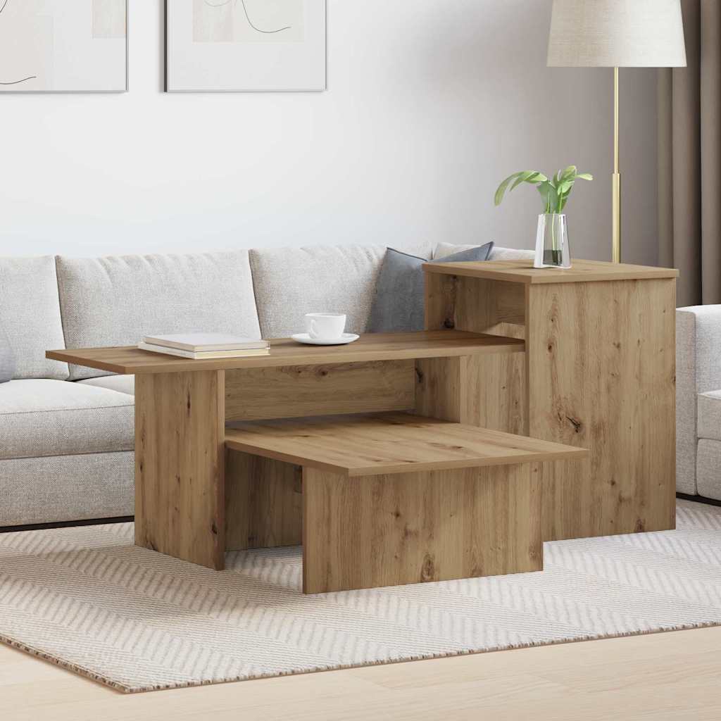 Konsolentisch Artisan-Eiche 91,5 x 35 x 38,5 cm Holzwerkstoff
