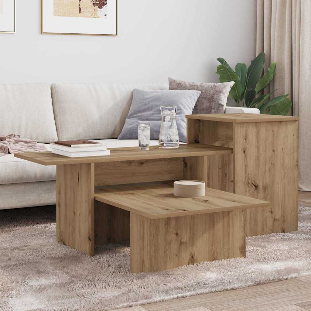Konsolentisch Artisan-Eiche 91,5 x 35 x 38,5 cm Holzwerkstoff