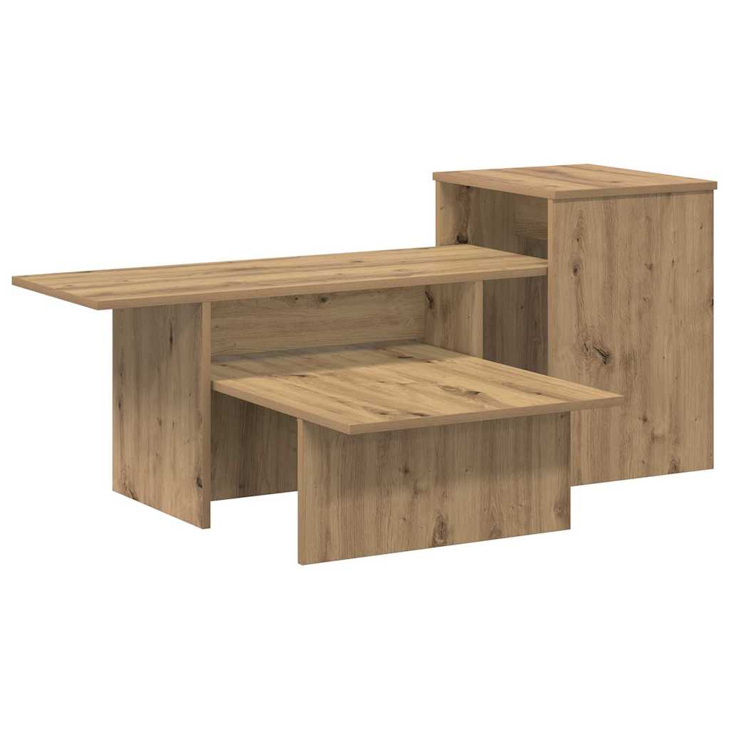 Konsolentisch Artisan-Eiche 91,5 x 35 x 38,5 cm Holzwerkstoff