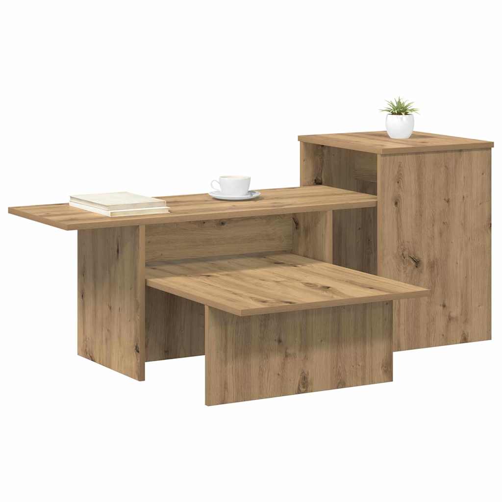 Konsolentisch Artisan-Eiche 91,5 x 35 x 38,5 cm Holzwerkstoff