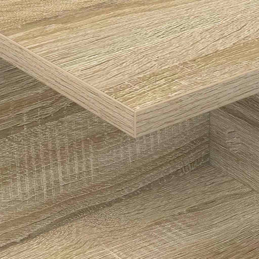 Nachttisch 2 stk. Sonoma-Eiche 40 x 30 x 25 cm Holzwerkstoff