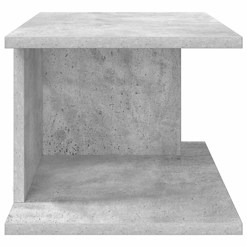 Nachttisch 2 stk. Beton Grau 40 x 30 x 25 cm Holzwerkstoff