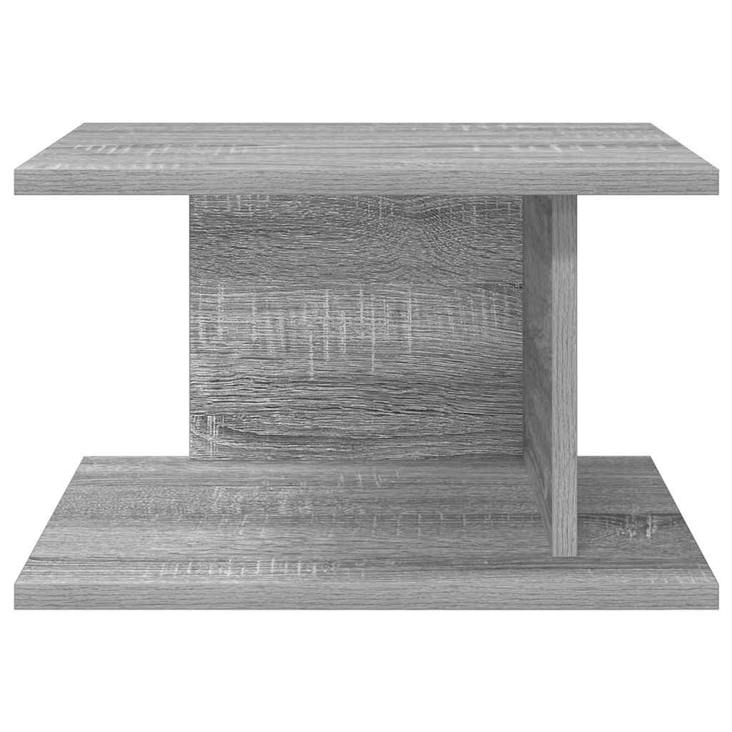 Nachttisch 2 stk. Graues Sonoma 40 x 30 x 25 cm Holzwerkstoff