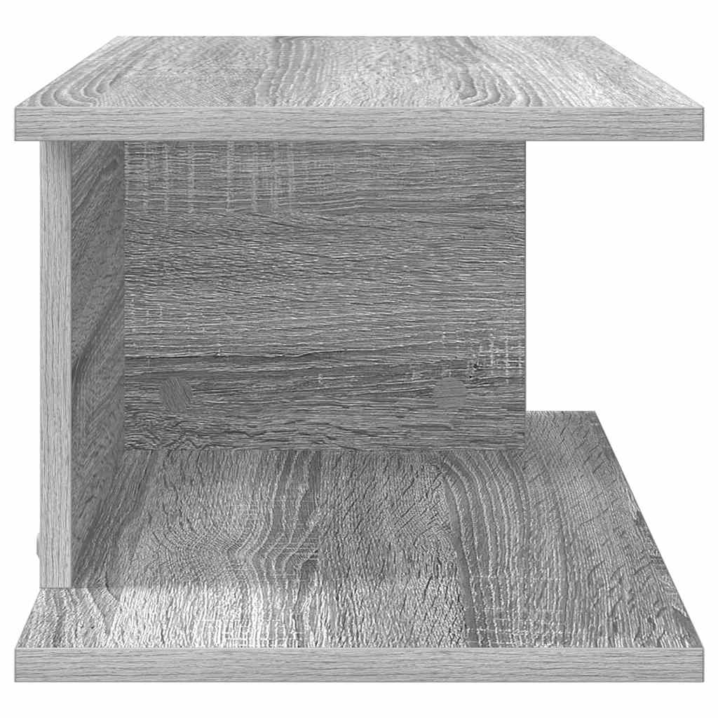 Nachttisch 2 stk. Graues Sonoma 40 x 30 x 25 cm Holzwerkstoff