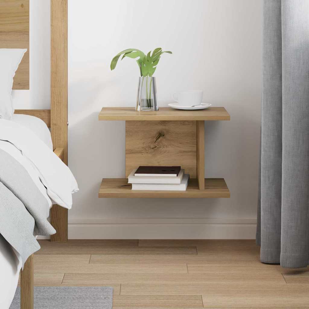 Nachttisch Artisan-Eiche 40 x 30 x 25 cm Holzwerkstoff