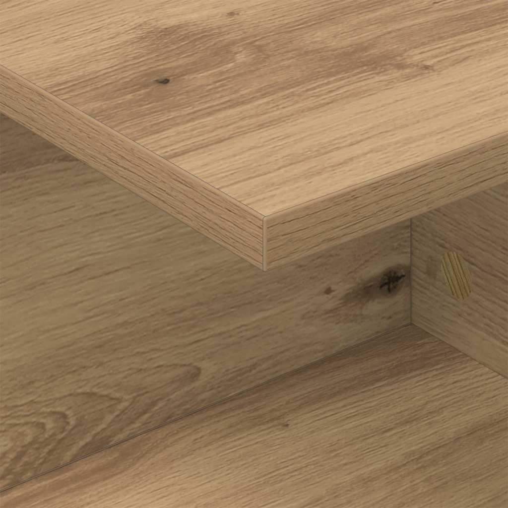 Nachttisch 2 stk. Artisan-Eiche 40 x 30 x 25 cm Holzwerkstoff