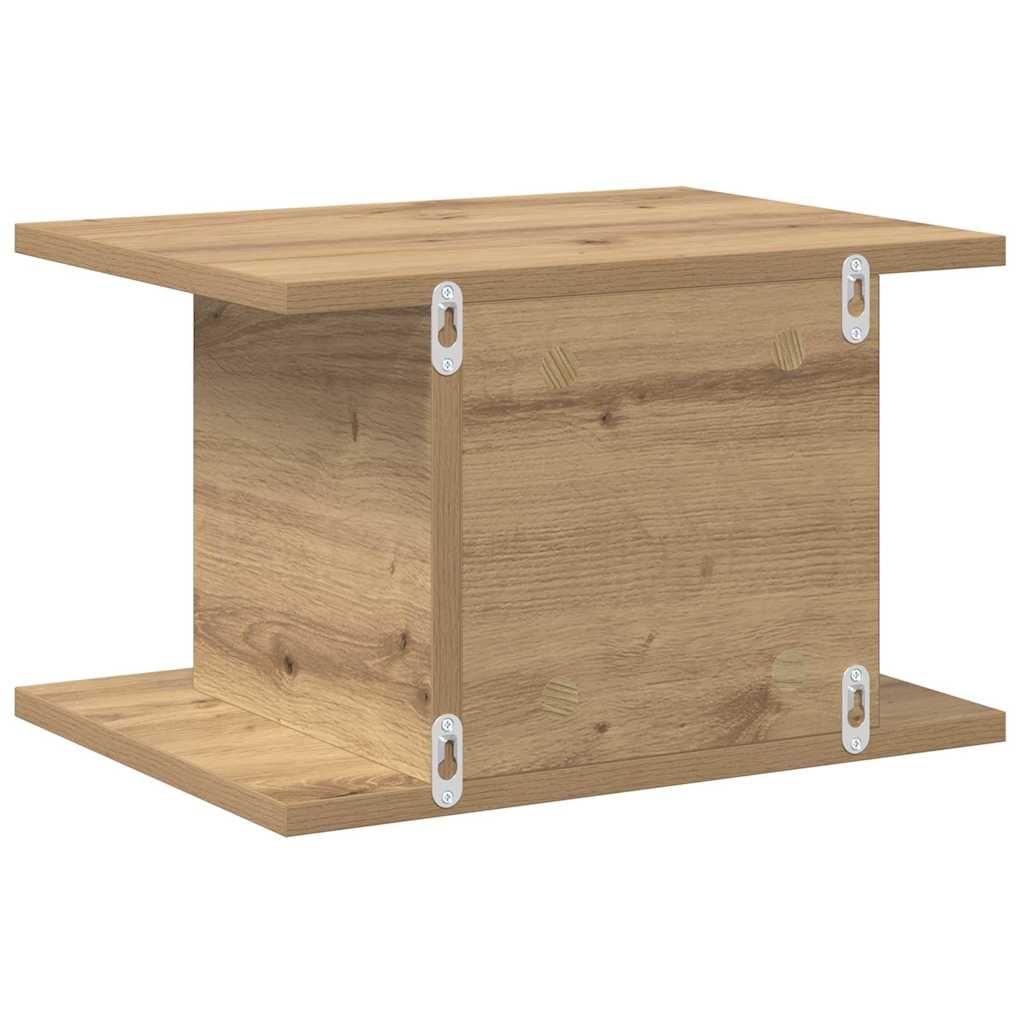 Nachttisch 2 stk. Artisan-Eiche 40 x 30 x 25 cm Holzwerkstoff