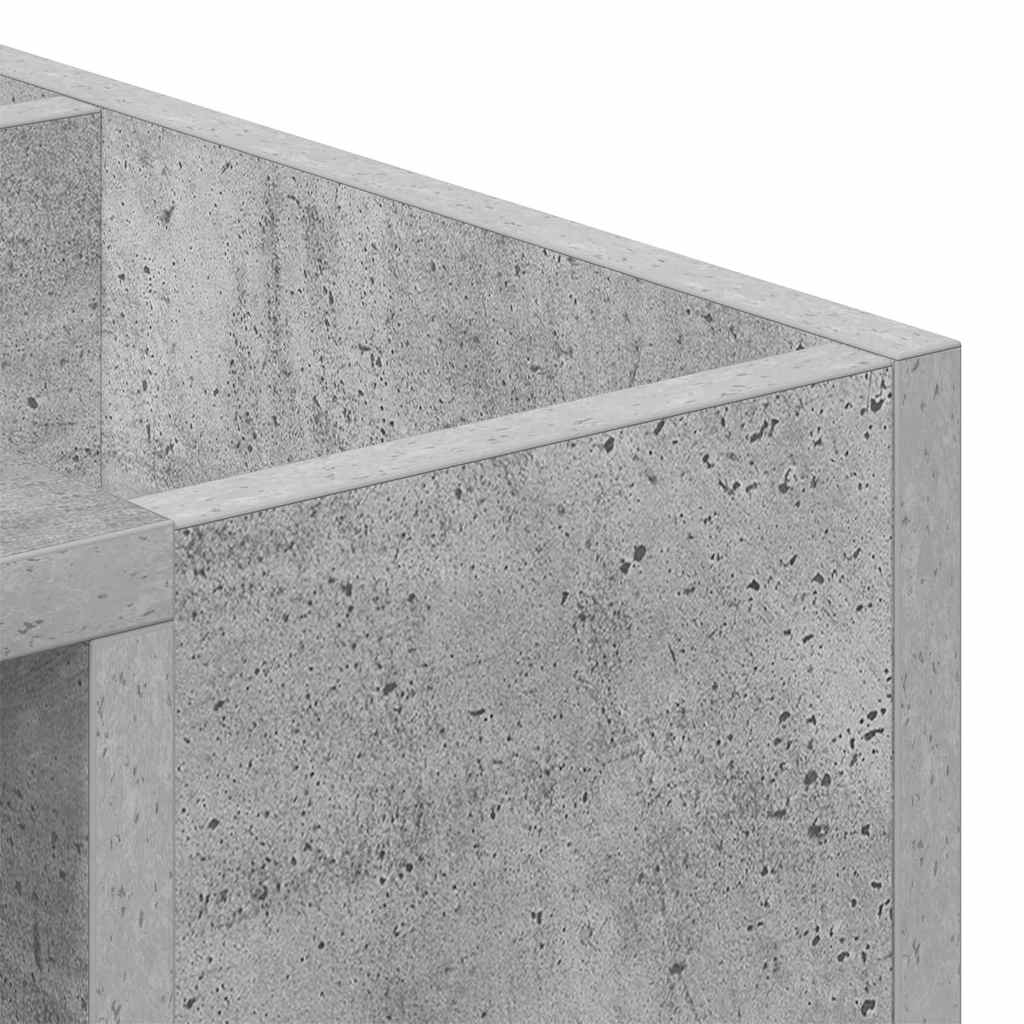 Couchtisch Beton Grau 101,5 x 50 x 37 cm Holzwerkstoff