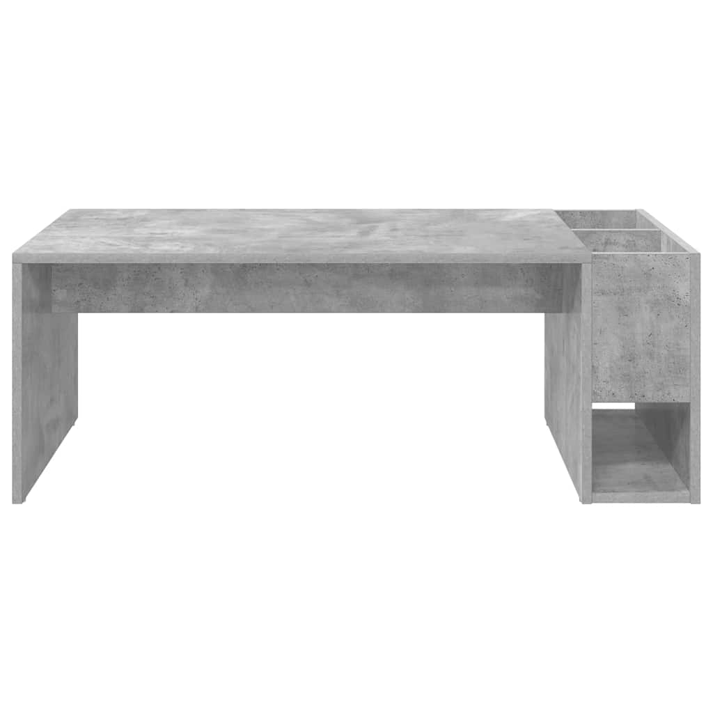 Couchtisch Beton Grau 101,5 x 50 x 37 cm Holzwerkstoff