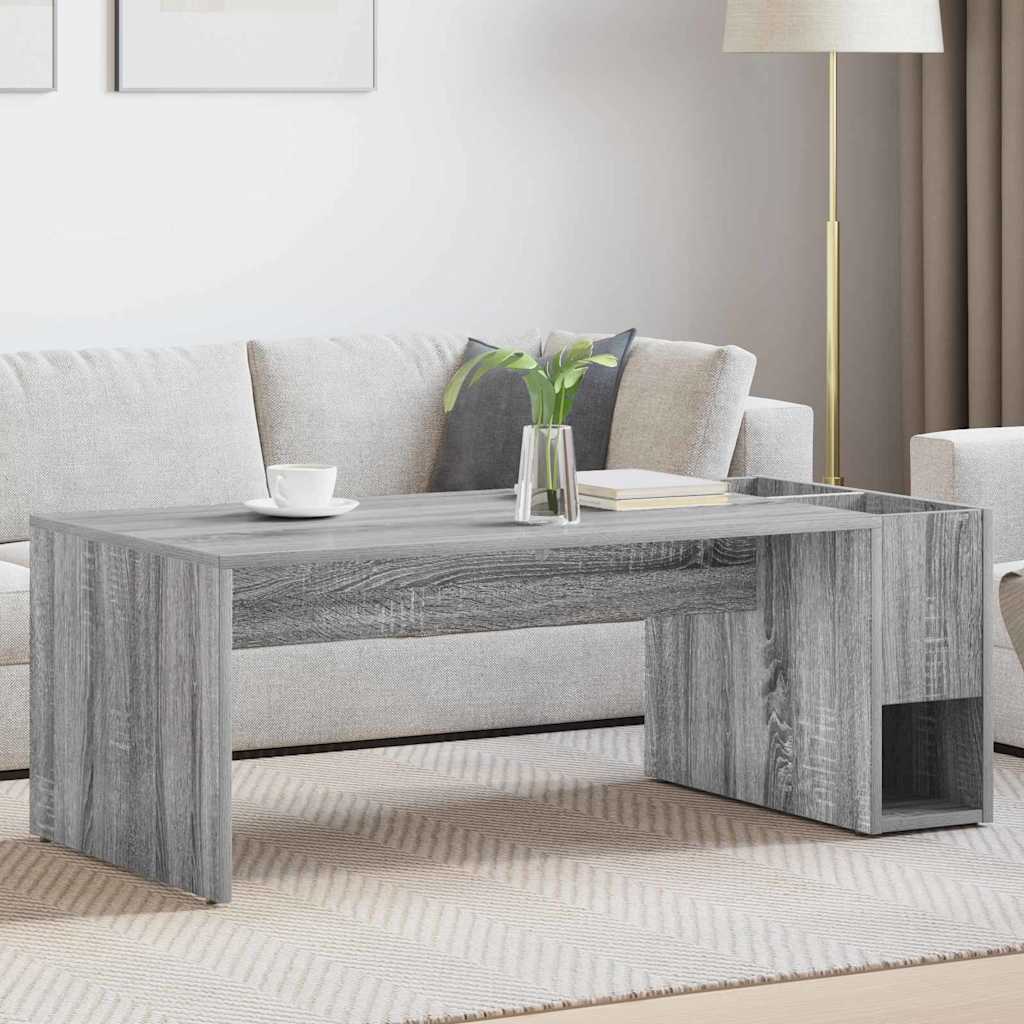 Couchtisch Graues Sonoma 101,5 x 50 x 37 cm Holzwerkstoff