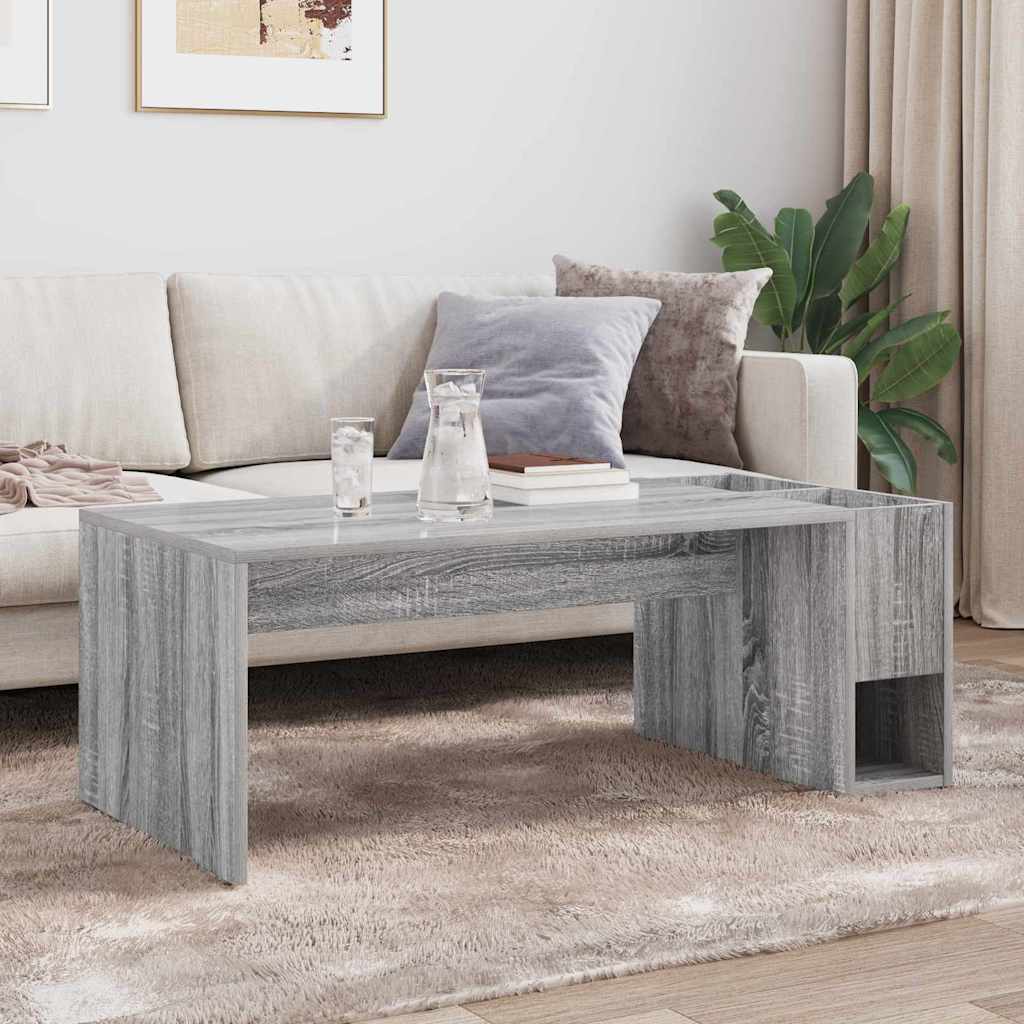 Couchtisch Graues Sonoma 101,5 x 50 x 37 cm Holzwerkstoff