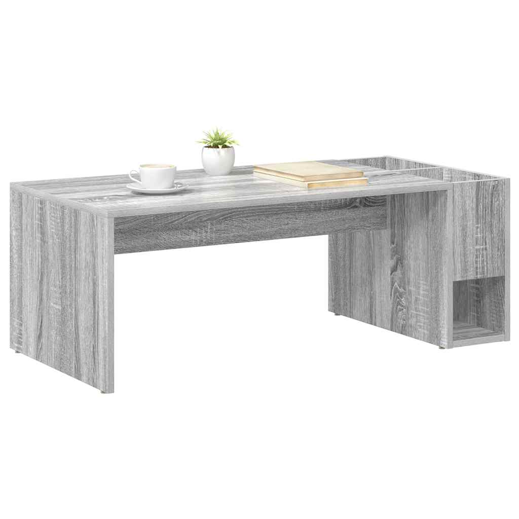 Couchtisch Graues Sonoma 101,5 x 50 x 37 cm Holzwerkstoff