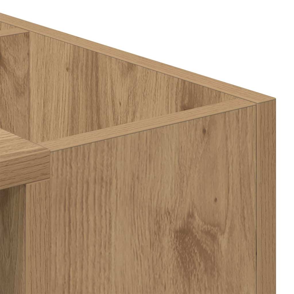 Couchtisch Artisan-Eiche 101,5 x 50 x 37 cm Holzwerkstoff