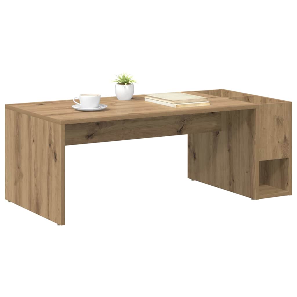 Couchtisch Artisan-Eiche 101,5 x 50 x 37 cm Holzwerkstoff