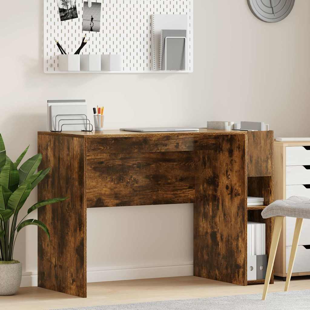 Schreibtisch Geräucherte Eiche Holzwerkstoff 109 x 50 x 78 cm