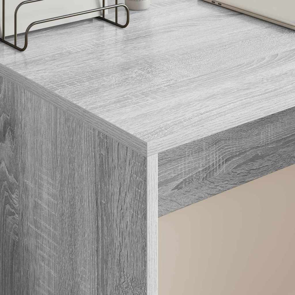 Schreibtisch Graues Sonoma Holzwerkstoff 109 x 50 x 78 cm
