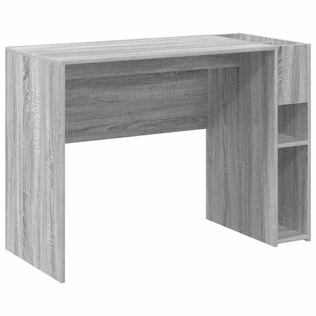 Schreibtisch Graues Sonoma Holzwerkstoff 109 x 50 x 78 cm