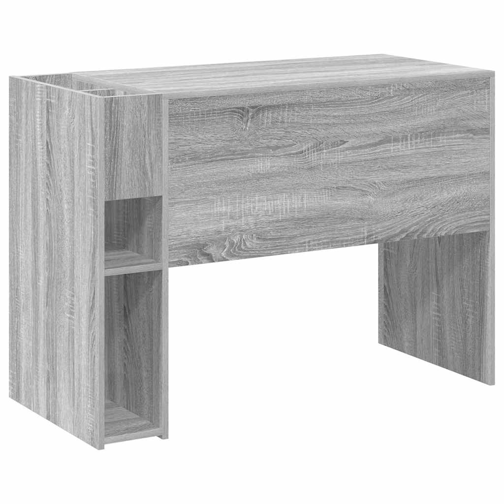 Schreibtisch Graues Sonoma Holzwerkstoff 109 x 50 x 78 cm