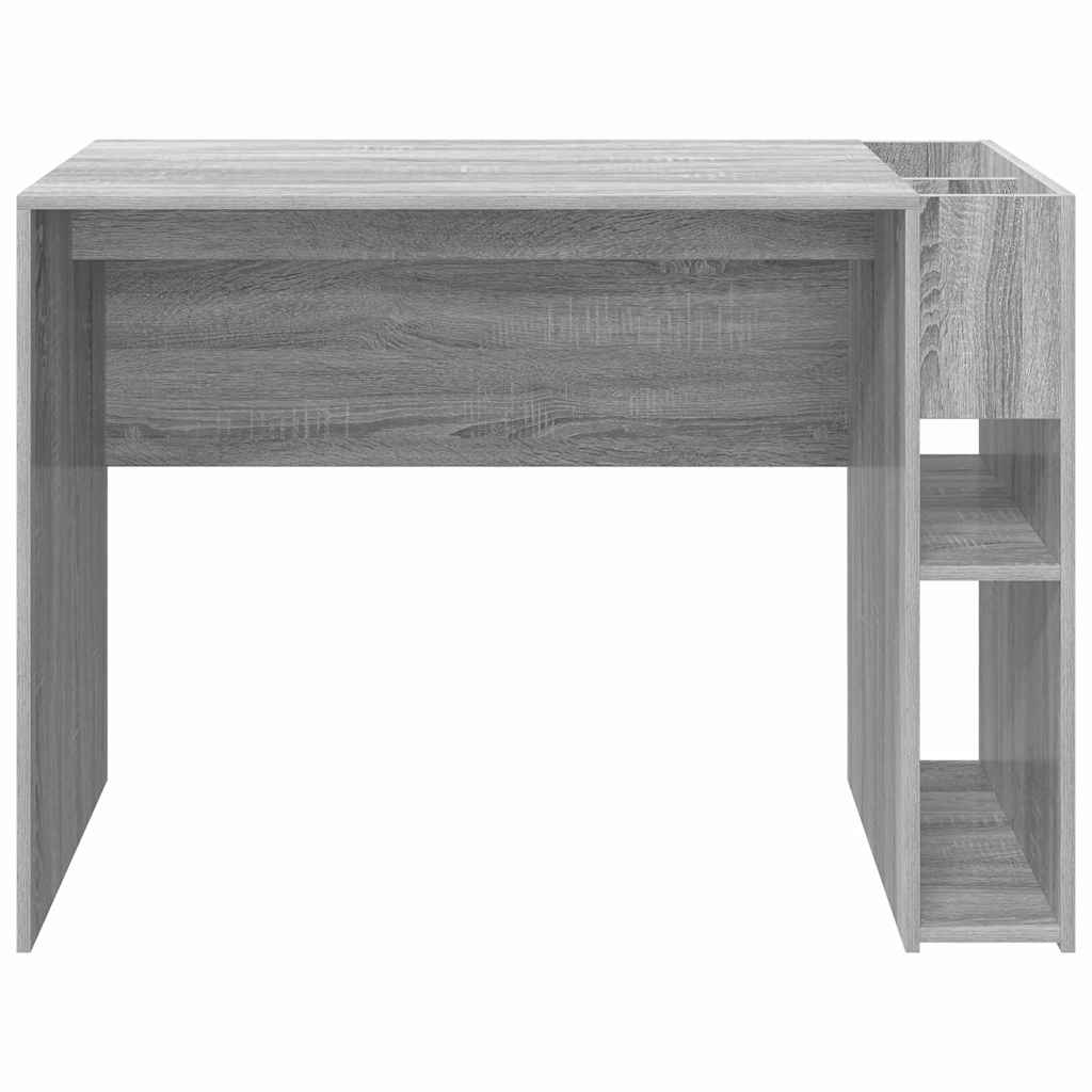 Schreibtisch Graues Sonoma Holzwerkstoff 109 x 50 x 78 cm