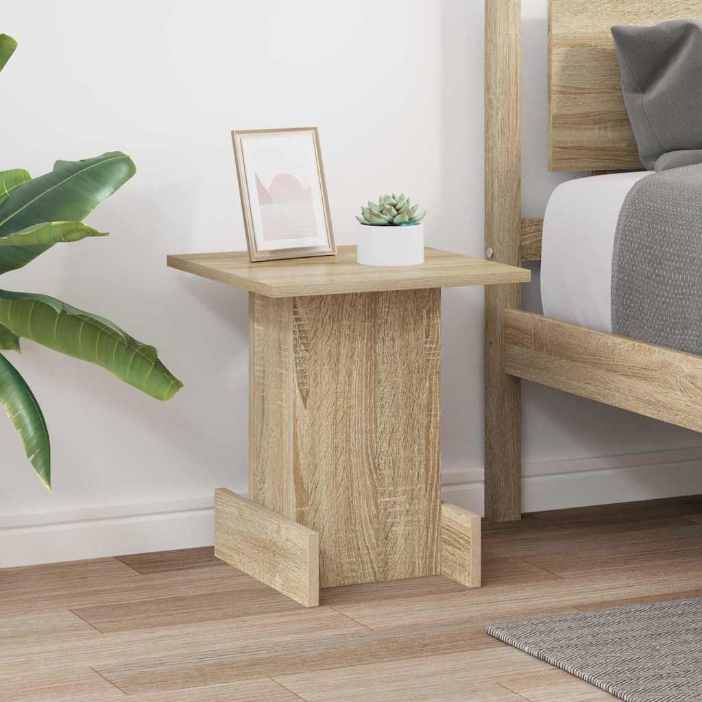 Beistelltisch Sonoma-Eiche 35,5 x 35 x 40 cm Holzwerkstoff