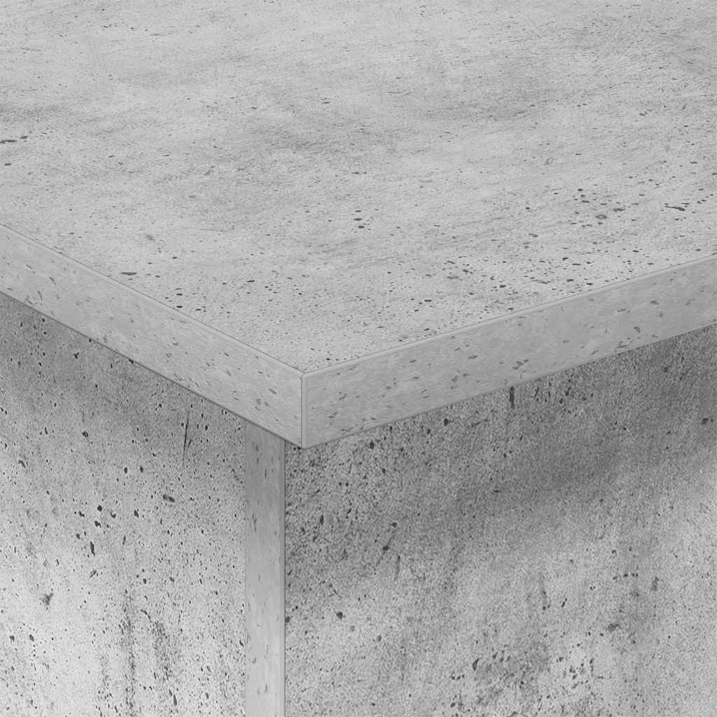 Beistelltisch Beton Grau 35,5 x 35 x 40 cm Holzwerkstoff