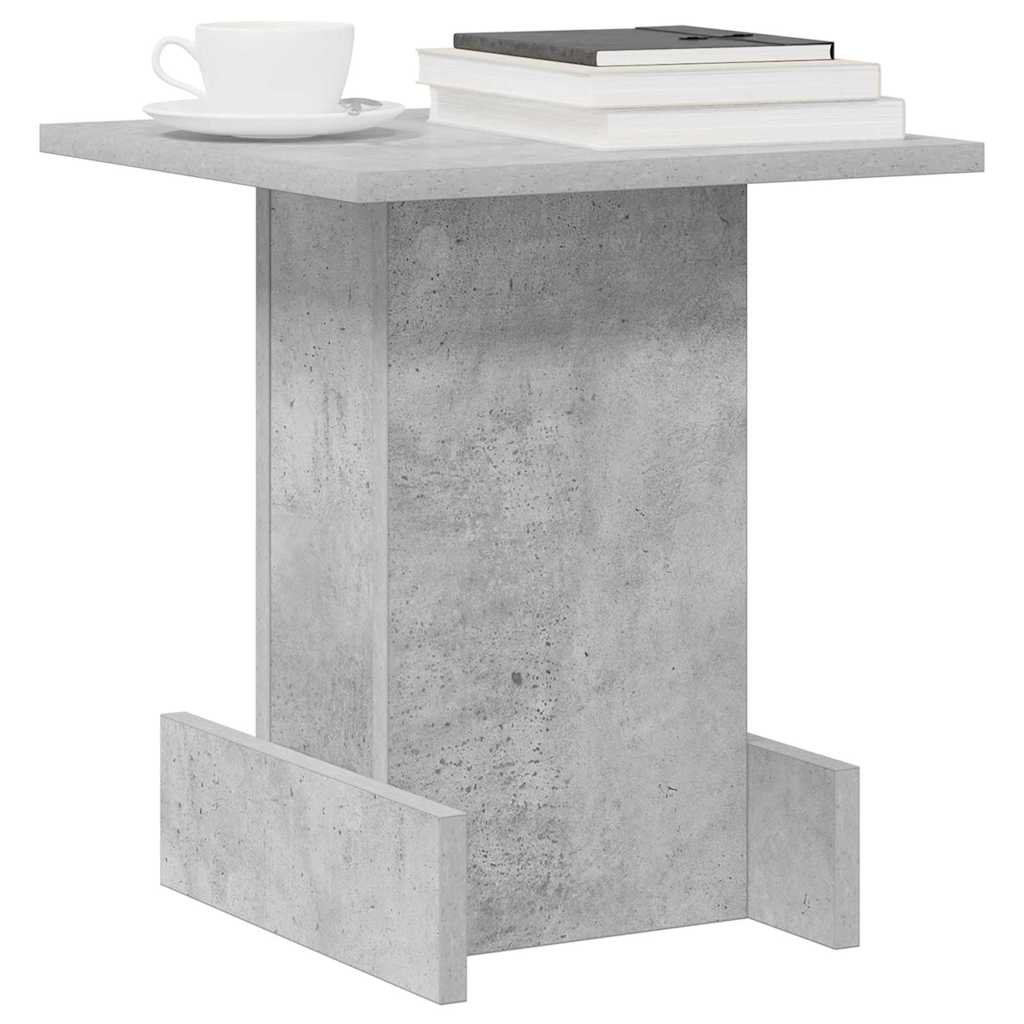 Beistelltisch Beton Grau 35,5 x 35 x 40 cm Holzwerkstoff