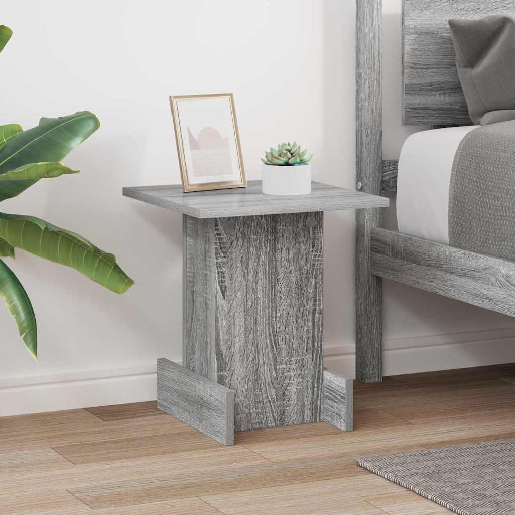 Beistelltisch Graues Sonoma 35,5 x 35 x 40 cm Holzwerkstoff