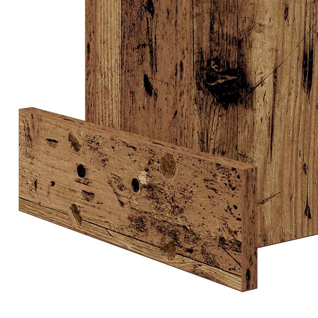 Beistelltisch Altholz 35,5 x 35 x 40 cm Holzwerkstoff