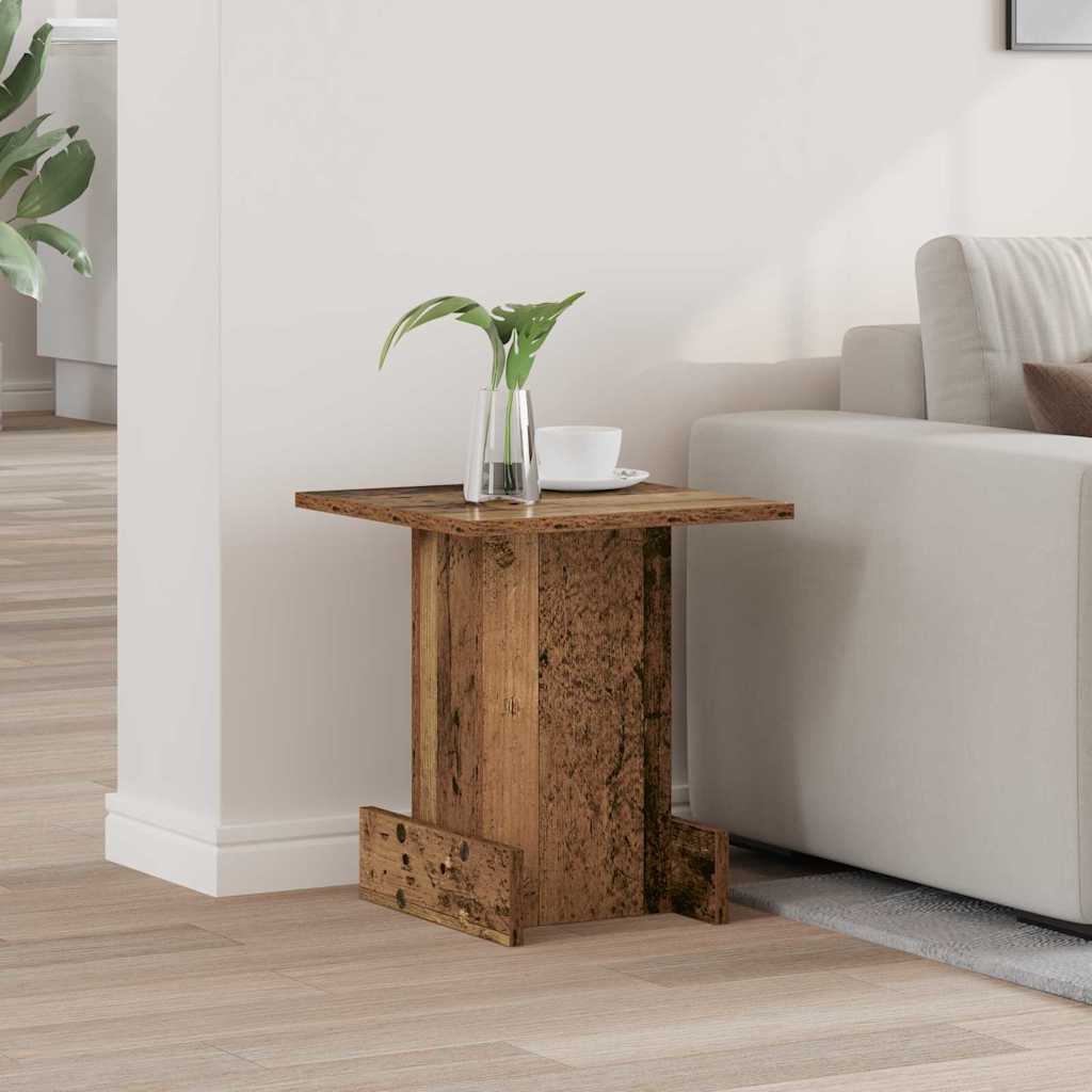 Beistelltisch Altholz 35,5 x 35 x 40 cm Holzwerkstoff