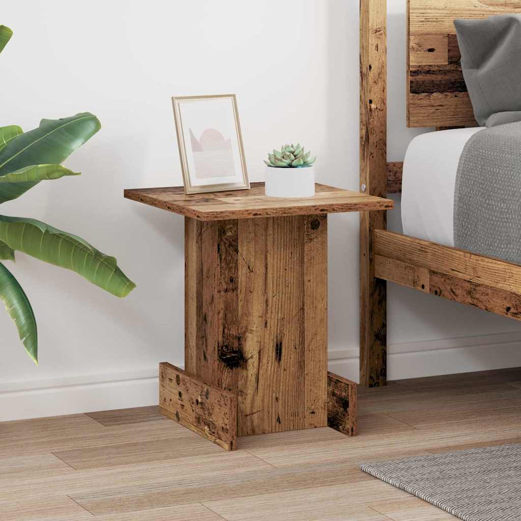 Beistelltisch Altholz 35,5 x 35 x 40 cm Holzwerkstoff