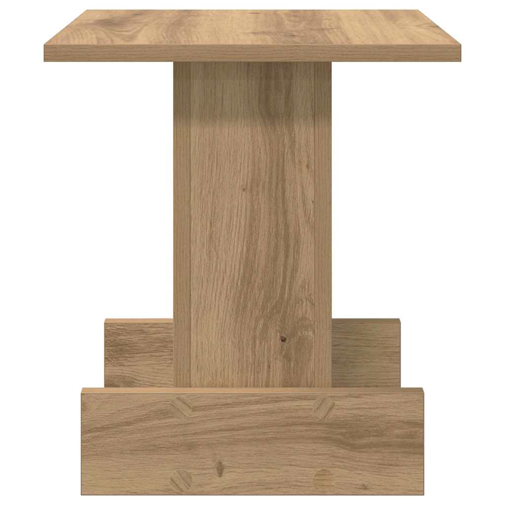 Beistelltisch Artisan-Eiche 35,5 x 35 x 40 cm Holzwerkstoff