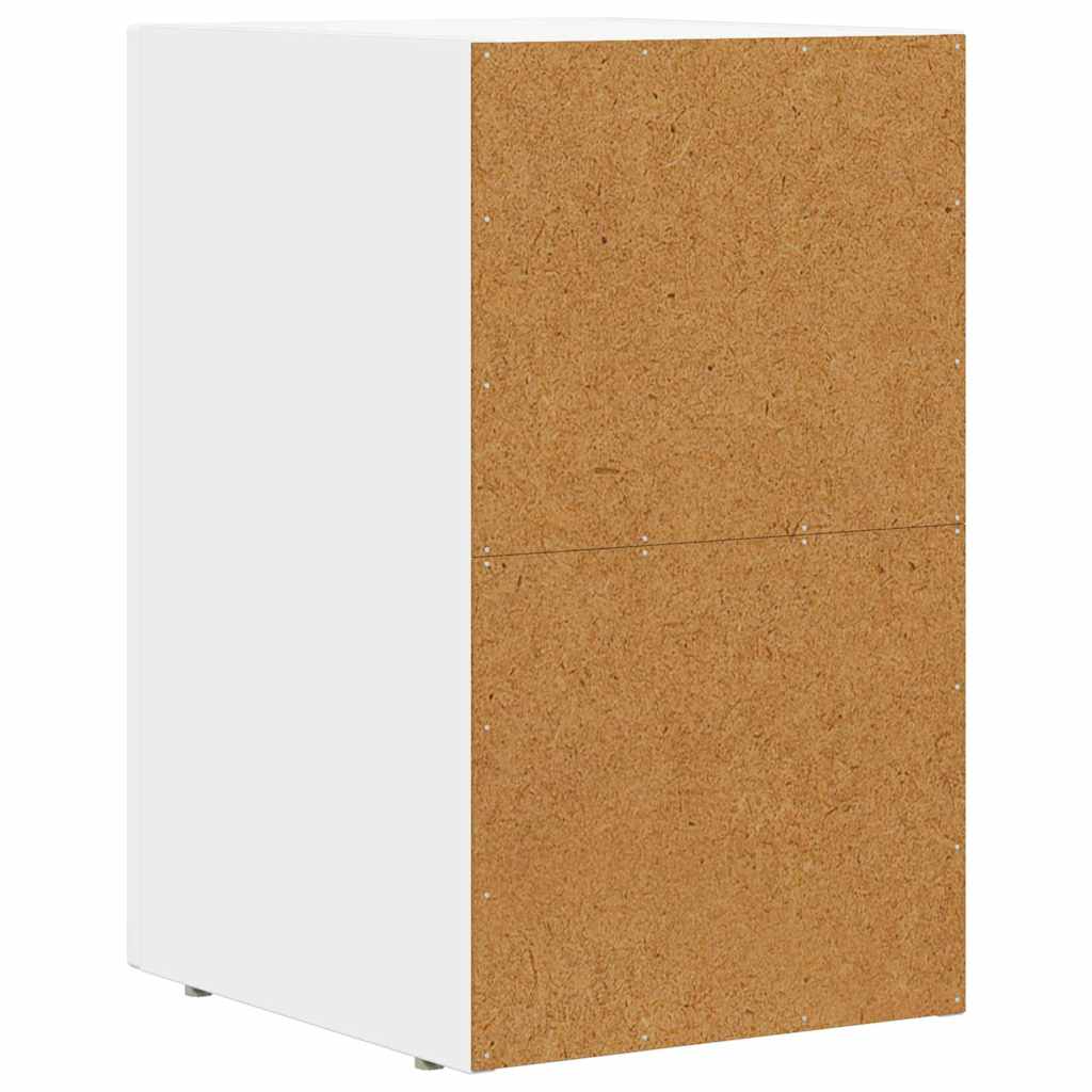 Nachttisch ELST 2 Stk. Weiß 29,5 x 33,5 x 50 cm Holzwerkstoff