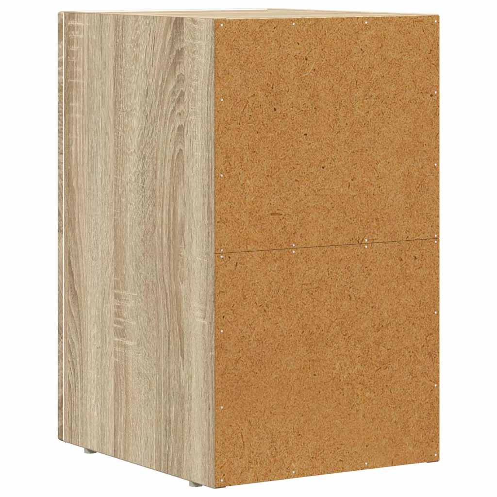 Nachttisch ELST 2 Stk. Sonoma-Eiche 29,5 x 33,5 x 50 cm