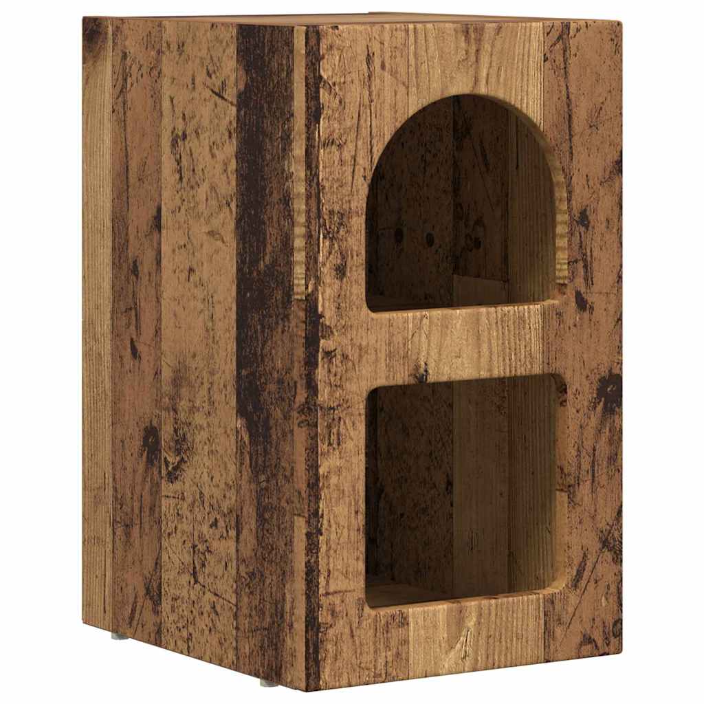 Nachttisch ELST 2 Stk. Altholz 29,5 x 33,5 x 50 cm